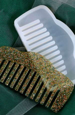 Comb silicone mould