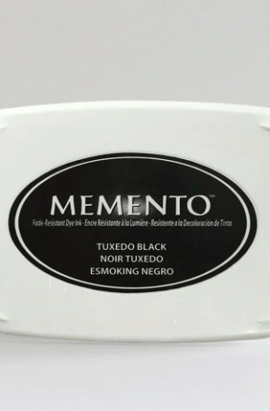 Memento Tsukineko ink pad tuxedo black