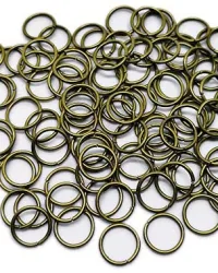 Jump Rings Antique Bronze 6mm