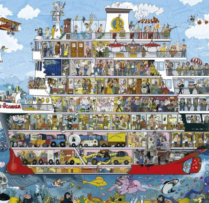 Cruise 1500 piece Heye puzzle