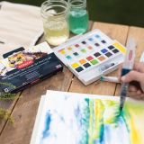 Derwent Inktense Paint Pan