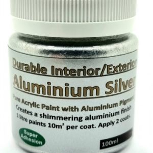 Aluminium silver paint by Bastion
