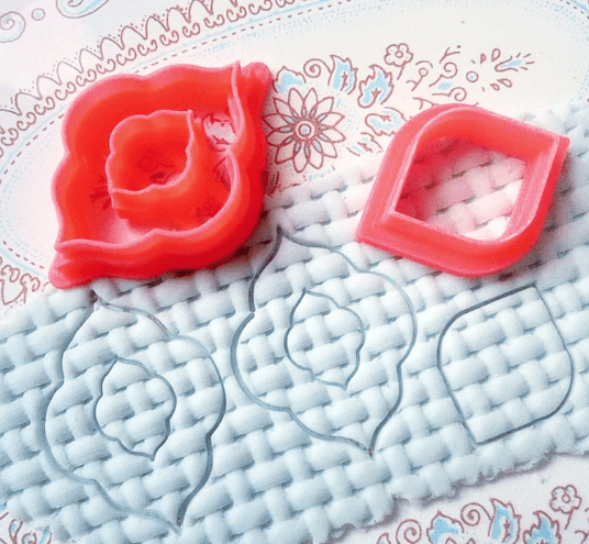 Roses Flowers Texture Roller for Clay