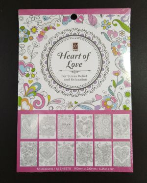Colouring Book – Heart of Love