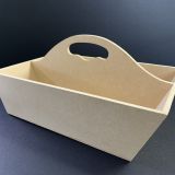Wooden Caddy with tapered sides