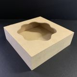 Routed serviette box