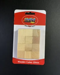 Wooden Cubes – Crazy Crafts