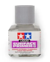 Liquid Surface Primer – Grey (40ml) – Tamiya