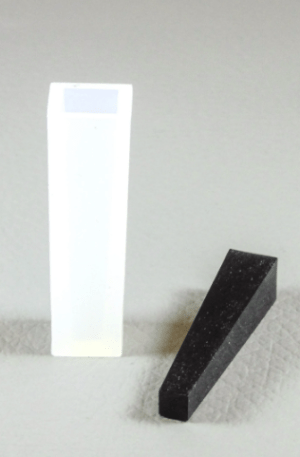 Tapered square pendant silicone mould
