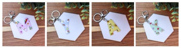 Keyring clay cutters
