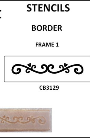 Border 1 stencil