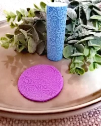 Clay Texture Roller – Mandala 2 R034