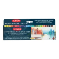 Derwent Inktense Paint Pan Studio Set – 24 Pans