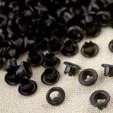 4mm black eyelets Crazy Crafts