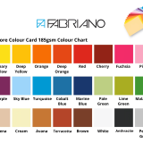 Fabriano Colore Colour Chart