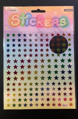 Upikit stars sticker sheet