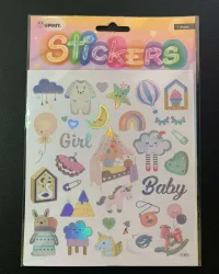 Upikit Stickers – Baby Girl