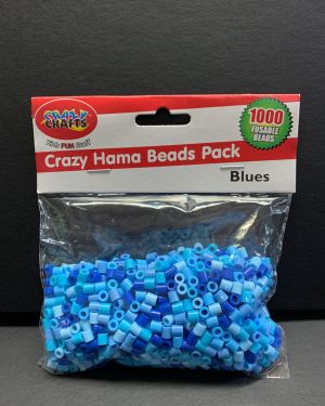 Blue Hama Beads – Crazy Crafts