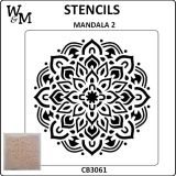 Mandala 2 stencil