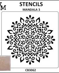 Mandala 3 Stencil