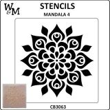 Mandala 4 stencil