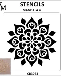 Mandala 4 Stencil