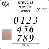 Monotype 55mm stencil
