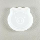 Pig pendant silicone mould