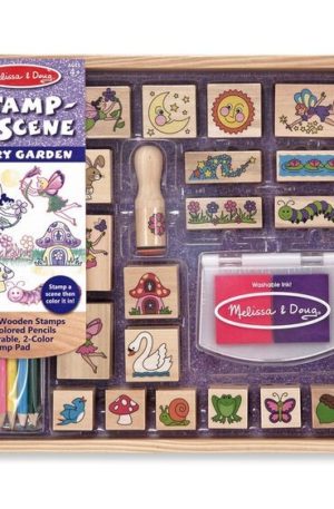 Stamp a scene fairy garden