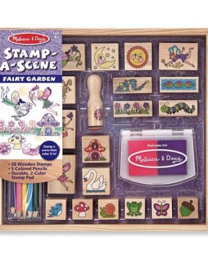 Fairy Garden Stamp-A-Scene – Melissa & Doug