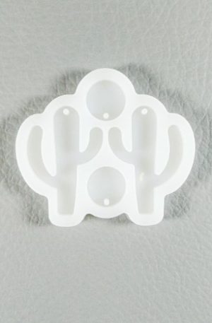 Cactus earring silicone mould