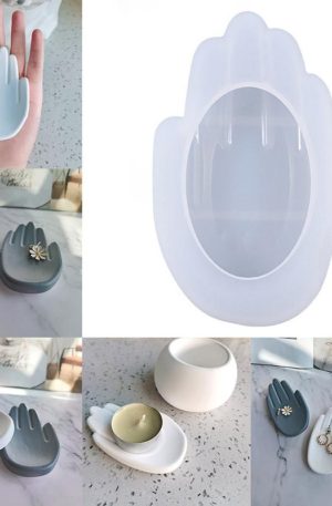 Hand bowl silicone mould