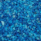 Howlite blue tumbled stones