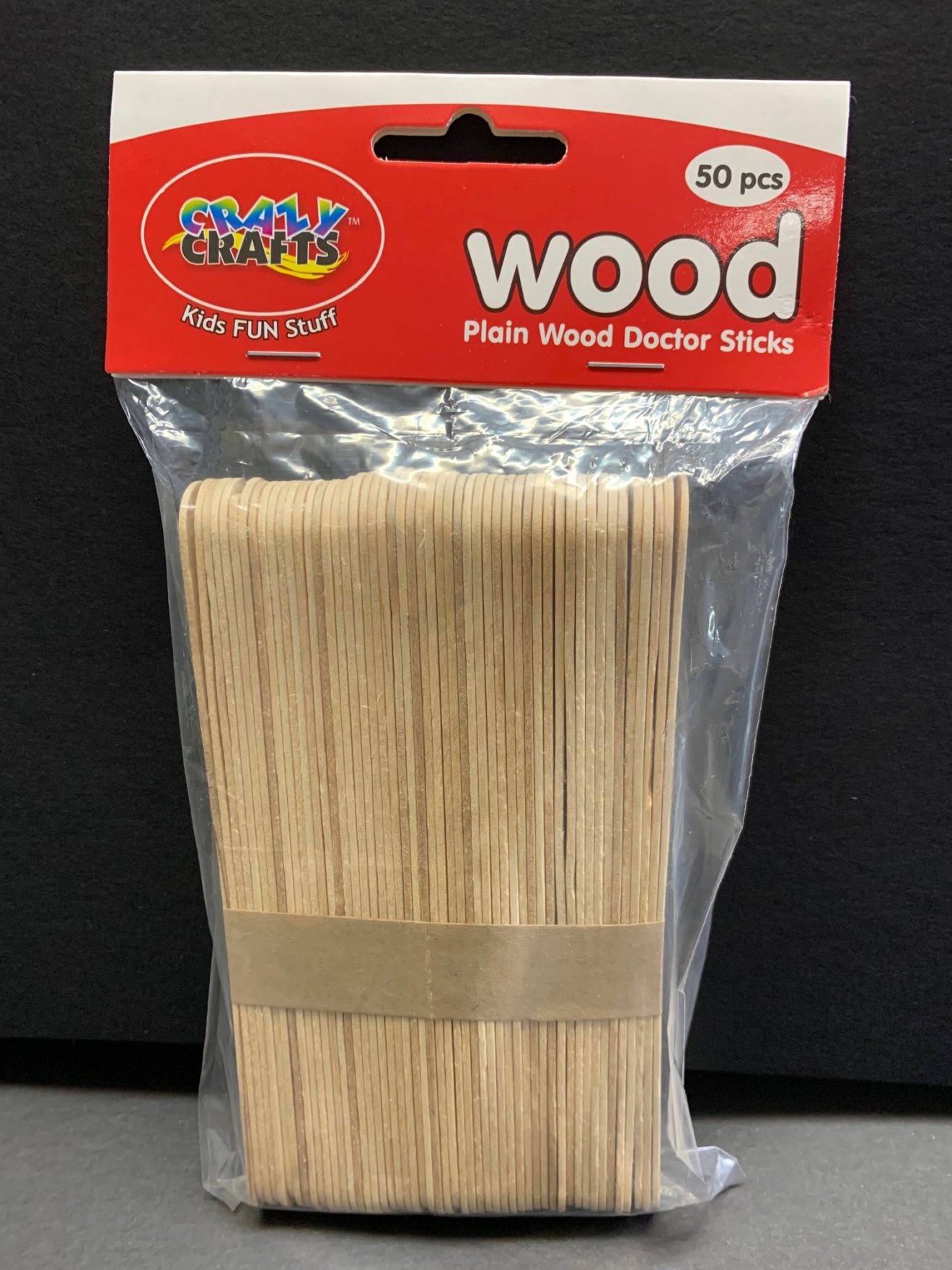 Natural Wooden Doctor Sticks (15cm) - Crazy Crafts - Crafty Arts