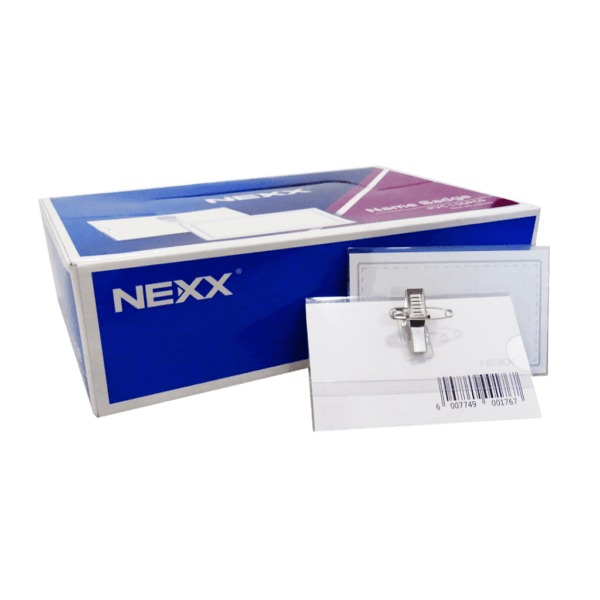 Nexx transparent name tag