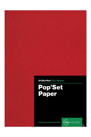 RBE Pop'Set paper and board packs