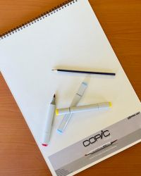 Top Wiro A4 Journal – Copic