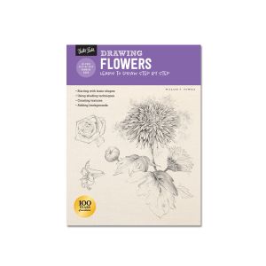 Drawing flowers by Walter Foster