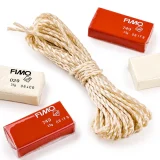 FIMO polymer clay plant hanger kit includes