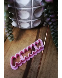 Hair Barrette Clay Cutter – Curvy 009