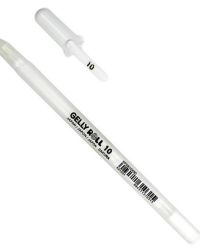 Bold 10 White Pen – Sakura Gelly Roll