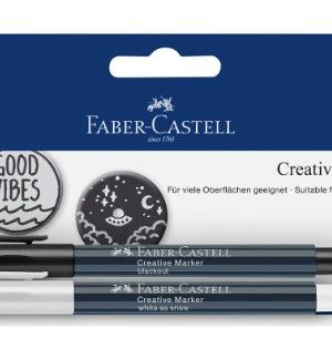 Creative Markers (Black & White) – Faber-Castell