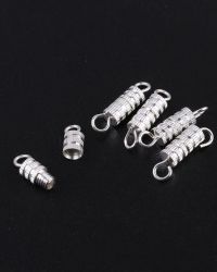 Screw Clasp Silver – 14mm