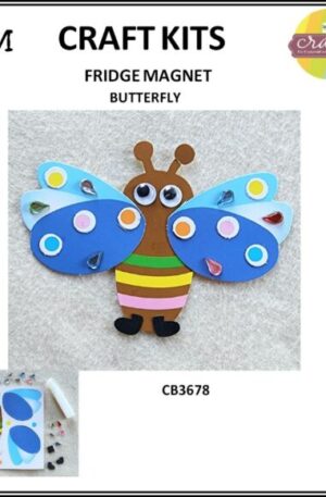 Butterfly fridge magnet