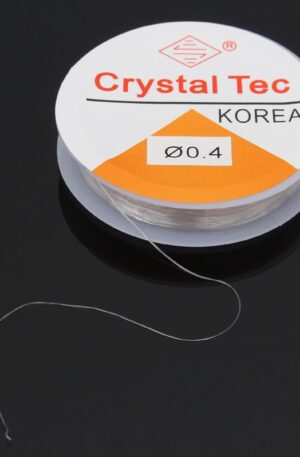 Elastic beading string 0,4mm