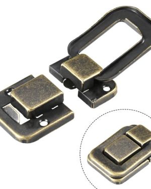 Bronze Box Clasps (39x26mm) – Pack of 2