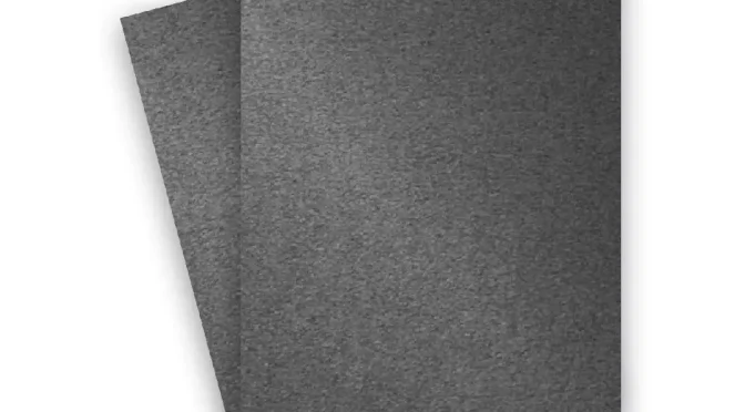 Pearlescent Board A4 - 250g - Anthracite