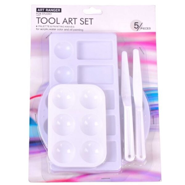 photo of ranger palette and knife set 5 piece
