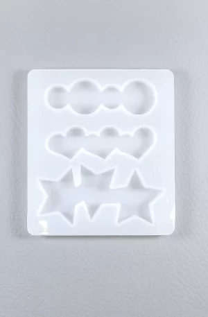 Photo of hair clip silicone mould 470