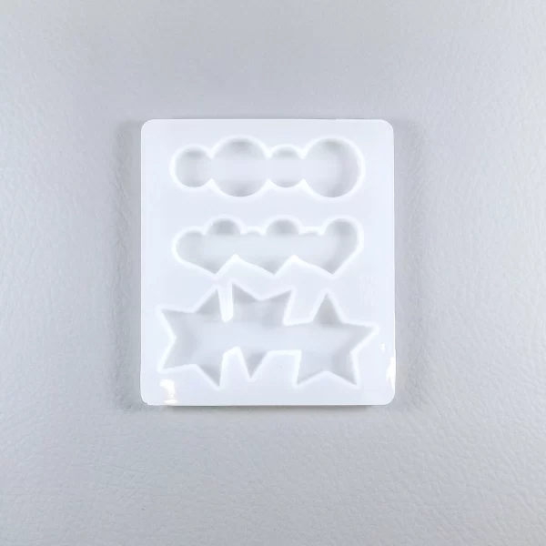 Photo of hair clip silicone mould 470